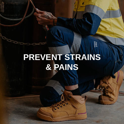 Prevent strains and pains